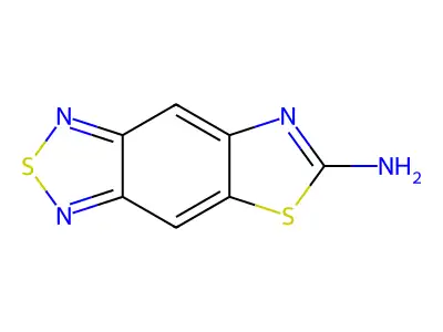 [1,3]Thiazolo[4,5-f][2,1,3]benzothiadiazol-6-amine structure