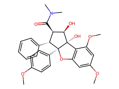 Rocaglamide structure
