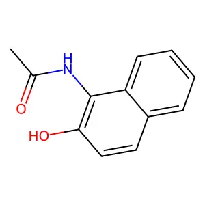 1-Acetamido-2-naphthol structure