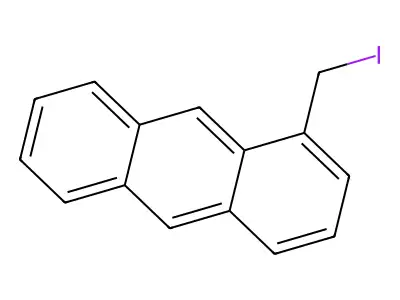 1-(Iodomethyl)-anthracene structure