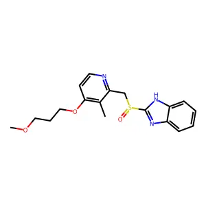 Rabeprazole structure