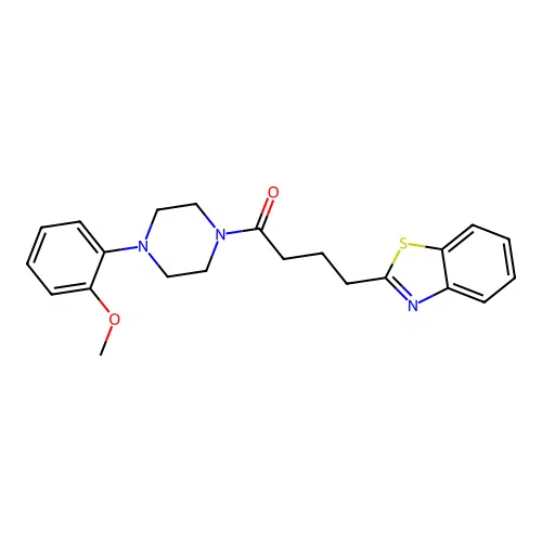 4-(1,3-Benzothiazol-2-yl)-1-[4-(2-methoxyphenyl)piperazin-1-yl]butan-1-one structure