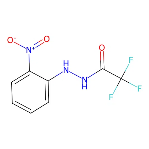 2,2,2-trifluoro-N'-(2-nitrophenyl)acetohydrazide structure