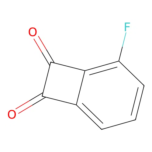 2-Fluorobicyclo[4.2.0]octa-1,3,5-triene-7,8-dione structure