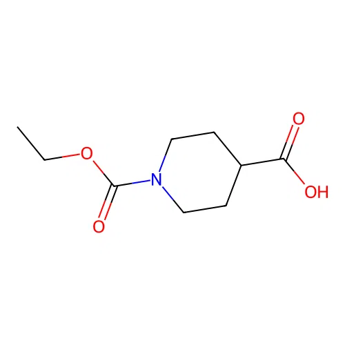 1-(Ethoxycarbonyl)-4-piperidinecarboxylic Acid structure