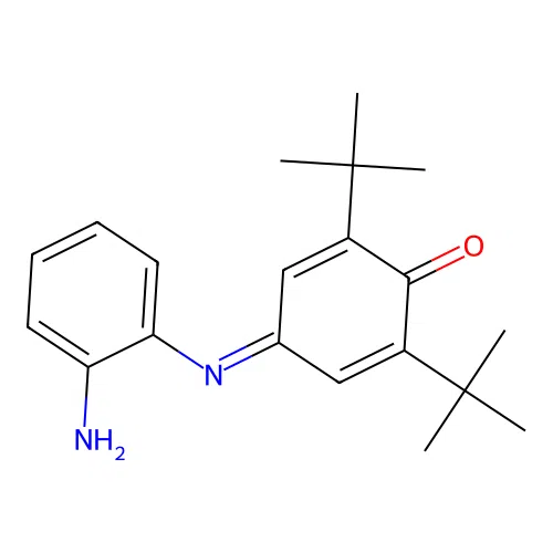 4-[(2-Aminophenyl)imino]-2,6-di-tert-butylcyclohexa-2,5-dien-1-one structure