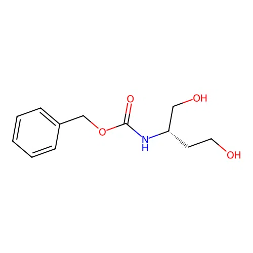 (S)-2-Cbz-aminobutane-1,4-diol structure