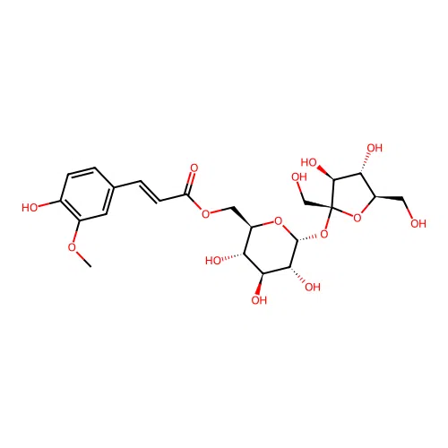 6'-O-Feruloylsucrose structure
