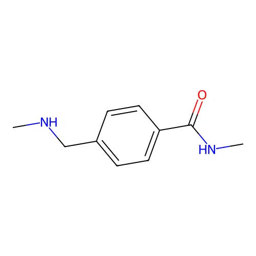 N-methyl-4-[(methylamino)methyl]benzamide structure