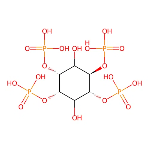 myo-Inositol, tetrakis(dihydrogen phosphate) structure