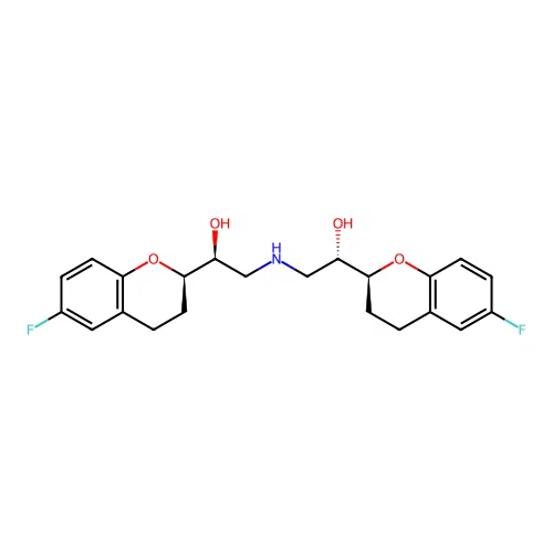 (-)-Nebivolol structure