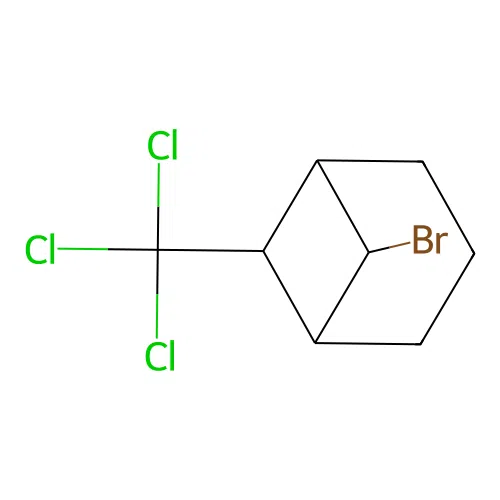 6-Bromo-7-(trichloromethyl)bicyclo[3.1.1]heptane structure