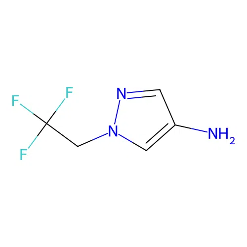 1-(2,2,2-trifluoroethyl)-1H-pyrazol-4-amine structure