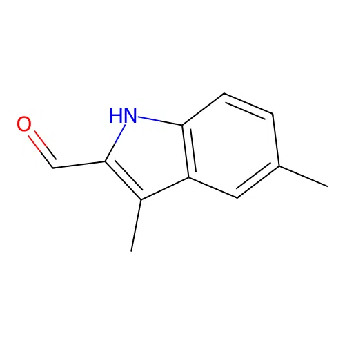 3,5-Dimethyl-1H-indole-2-carbaldehyde structure