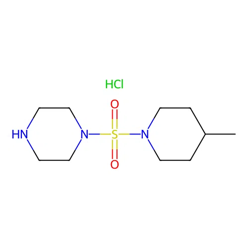 1-Methyl-4-(piperidin-4-ylsulfonyl)piperazine hydrochloride structure