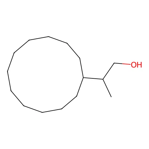 2-Cyclododecylpropan-1-ol structure