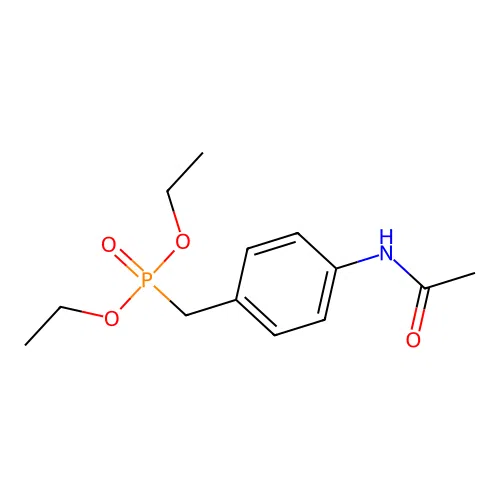 Diethyl 4-Acetamidobenzylphosphonate structure