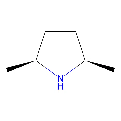 cis-2,5-Dimethylpyrrolidine structure