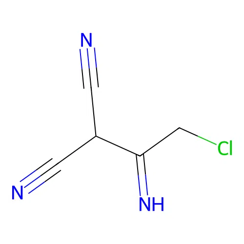 2-(2-Chloroethanimidoyl)propanedinitrile structure