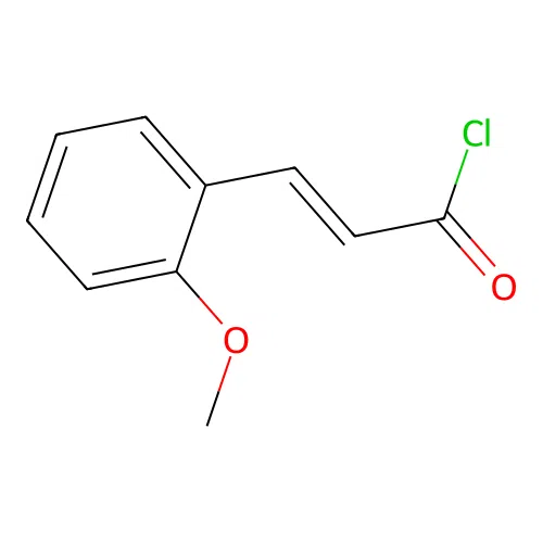 (2E)-3-(2-Methoxyphenyl)acryloyl chloride structure