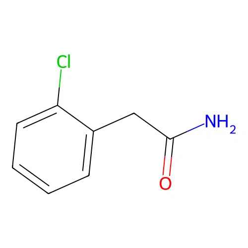 2-(2-Chlorophenyl)acetamide structure