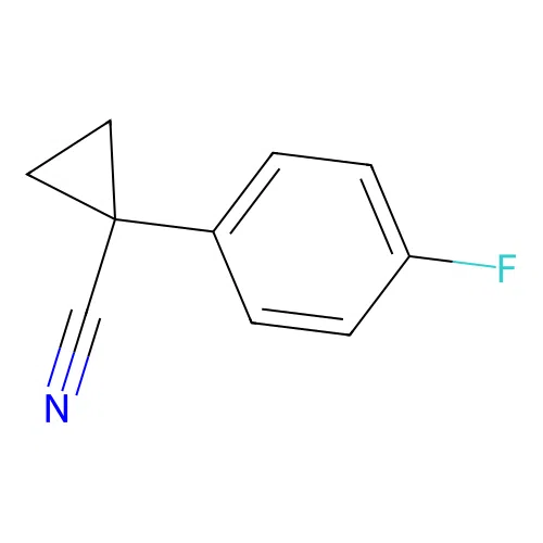 1-(4-Fluorophenyl)cyclopropanecarbonitrile structure