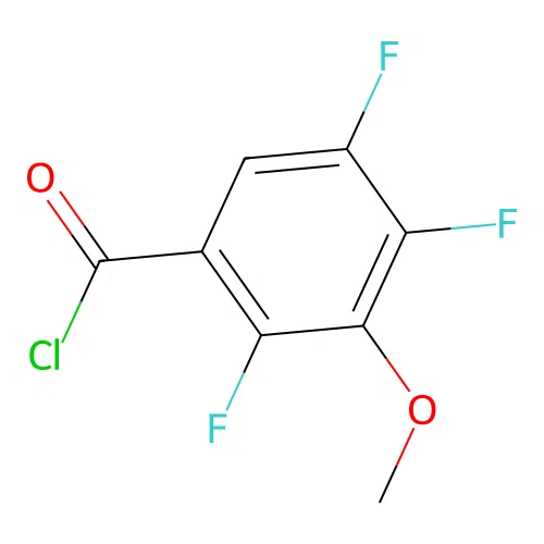 2,4,5-Trifluoro-3-methoxybenzoyl chloride structure