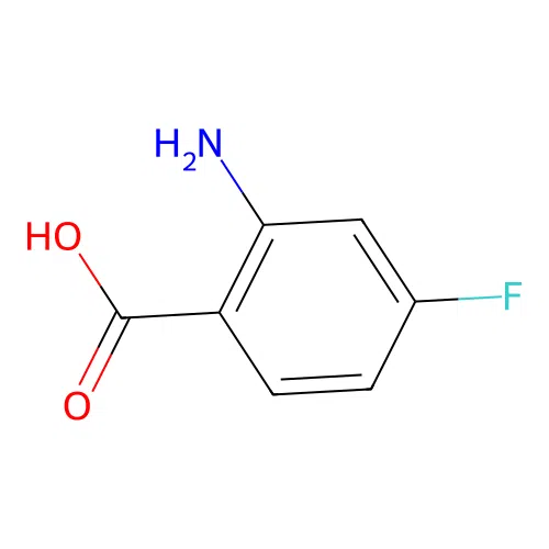 4-Fluoroanthranilic acid structure