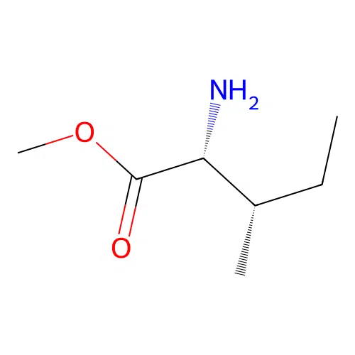 D-Alloisoleucine, methyl ester structure