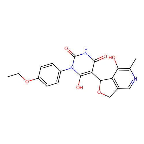 1-(4-ethoxyphenyl)-6-hydroxy-5-(7-hydroxy-6-methyl-1,3-dihydrofuro[3,4-c]pyridin-1-yl)pyrimidine-2,4(1H,3H)-dione structure