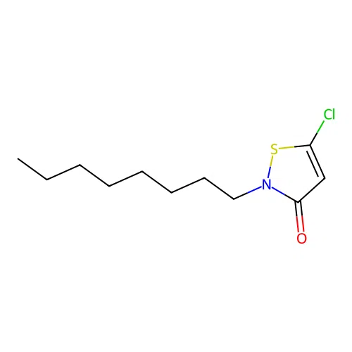 5-Chloro-2-n-octyl-4-isothiazolin-3-one structure