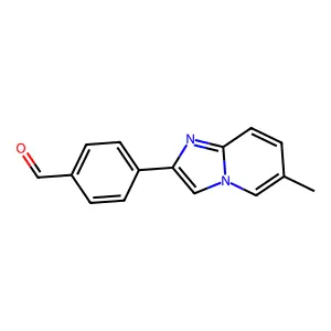 4-(6-Methylimidazo[1,2-a]pyridin-2-yl)benzaldehyde structure