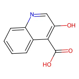 3-Hydroxyquinoline-4-carboxylic acid structure