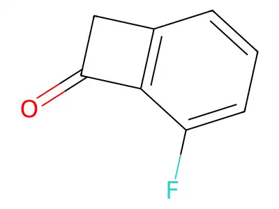 5-Fluorobicyclo(4.2.0)octa-1(6),2,4-trien-7-one structure