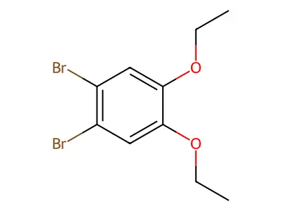Benzene, 1,2-dibromo-4,5-diethoxy- structure