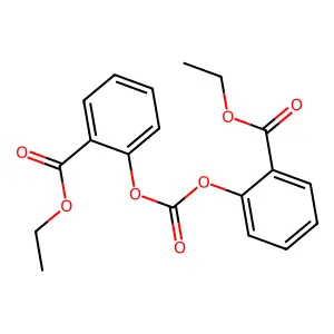 Carbethyl salicylate structure