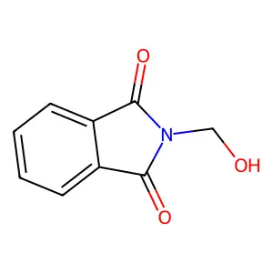 N-(hydroxymethyl)phthalimide structure