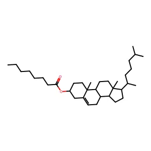 Cholesteryl caprylate structure