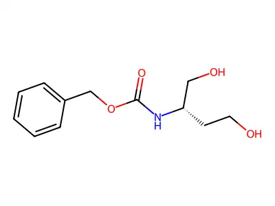 (R)-2-Cbz-Amino-butane-1,4-diol structure