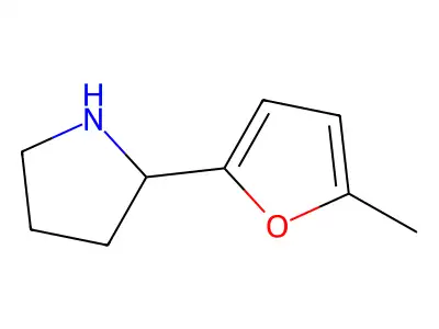 2-(5-Methyl-2-furanyl)pyrrolidine structure