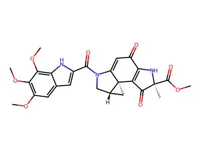 duocarmycin a structure