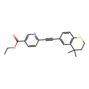 Tazarotene structure