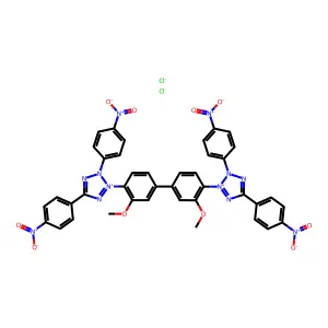 Tetranitro blue tetrazolium chloride structure