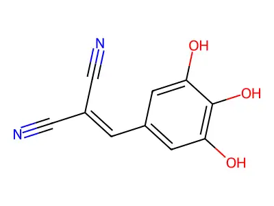 Tyrphostin 25 structure