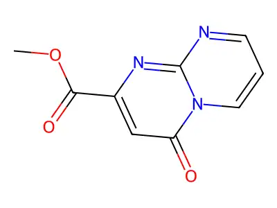 methyl 4-oxo-4H-pyrimido[1,2-a]pyrimidine-2-carboxylate structure