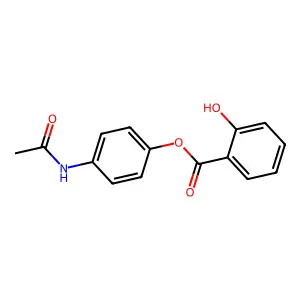 Acetaminosalol structure