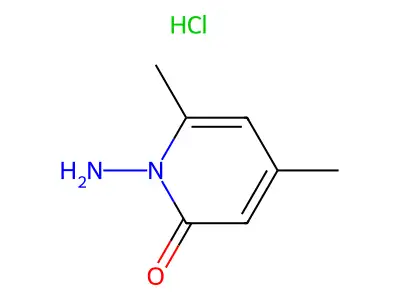 1-Amino-4,6-Dimethylpyridin-2(1H)-One structure