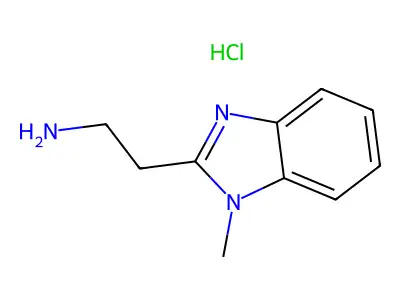 2-(1-Methyl-1H-benzoimidazol-2-yl)-ethylamine structure