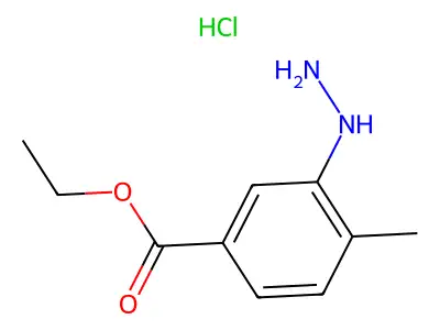 Ethyl 3-hydrazinyl-4-methylbenzoate structure