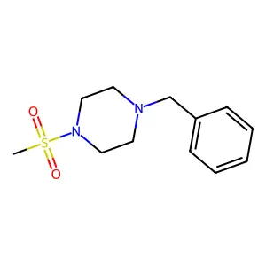 1-Benzyl-4-methanesulfonyl-piperazine structure